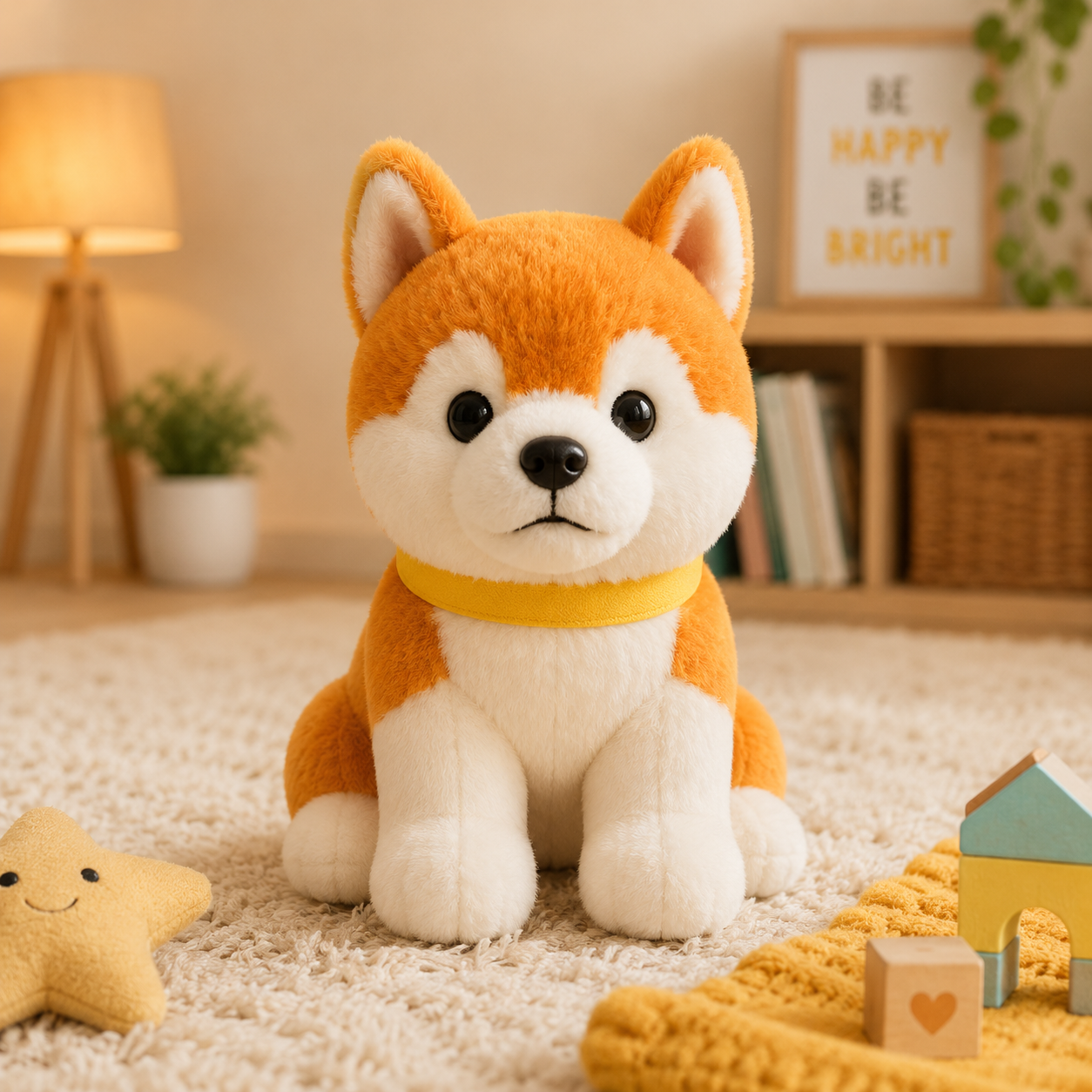 Rusty — The Orange Husky Plush