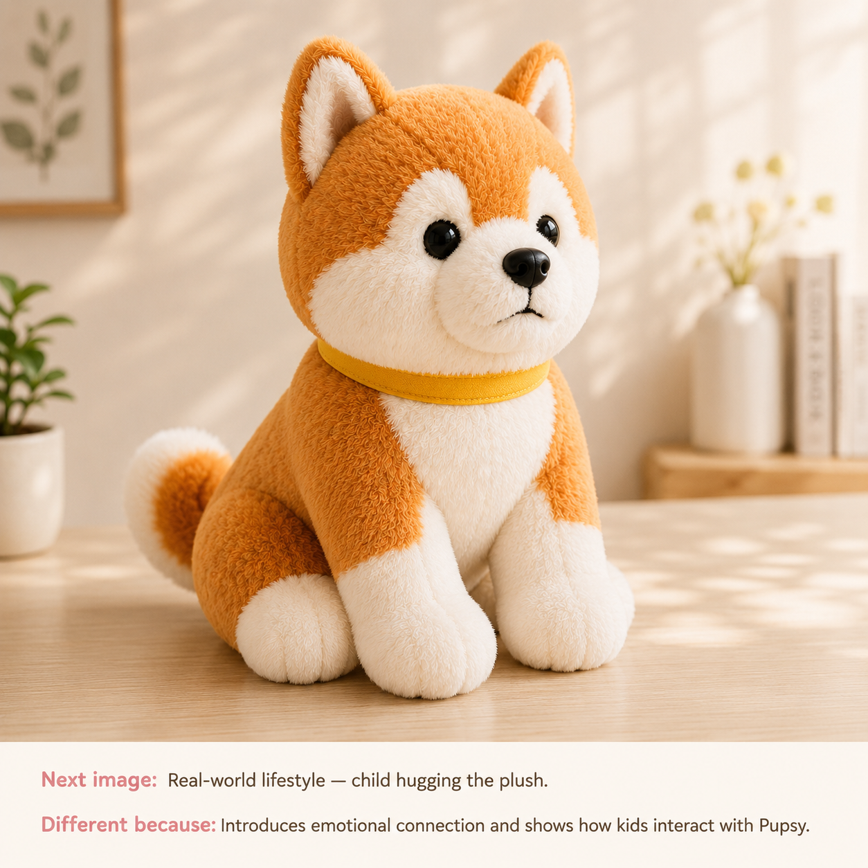 Rusty — The Orange Husky Plush