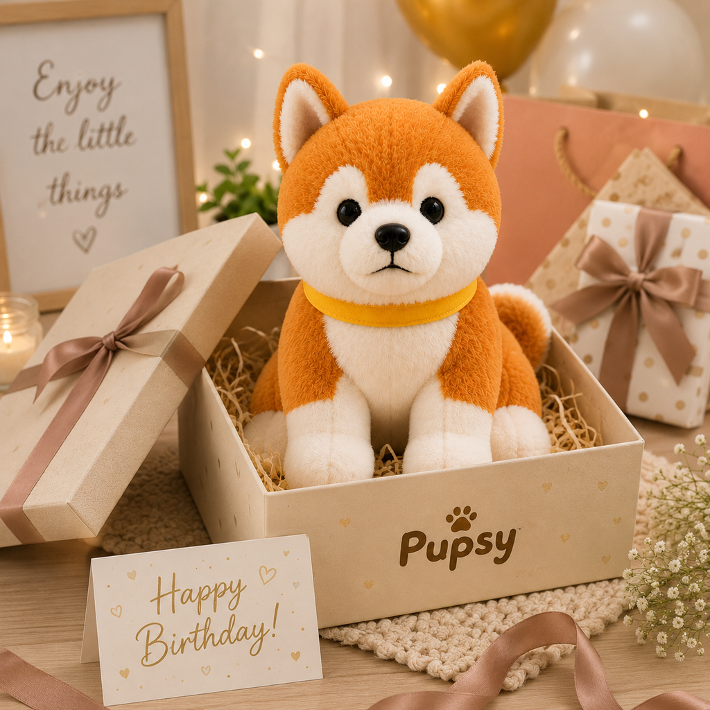Rusty — The Orange Husky Plush