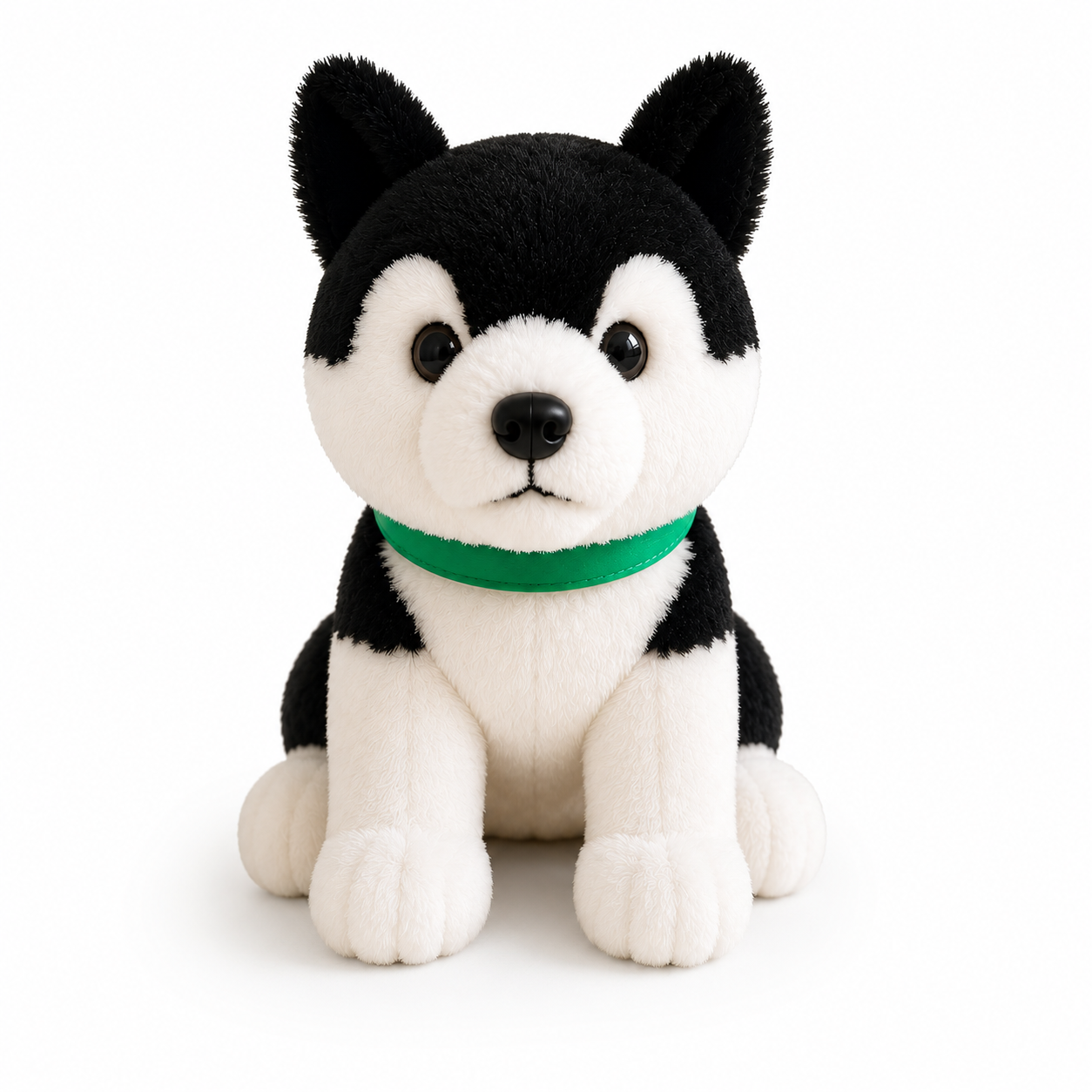 Shadow — The Black & White Husky Plush